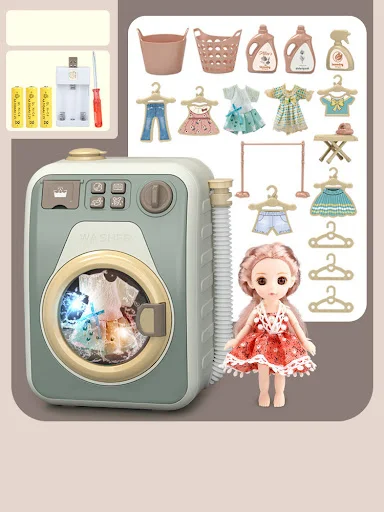 Title 1, Mini Cleaning Toy Set Simulation Small Applianc...