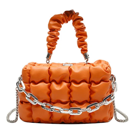 Title 3, New Tide Chain Foam Pleated Grid