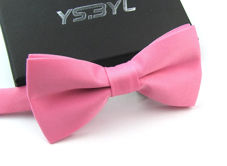 Matte Men's Solid Color Wedding Bow Tie Gentleman Polyester perfect for weddings and formal events stylish and elegant g — photo 3