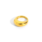 Anel de Ouro Anna Brilho e sofisticação para você. Design elegante e atemporal. A joia perfeita para celebrar momentos especiais. Presente ideal para ela. — foto 3