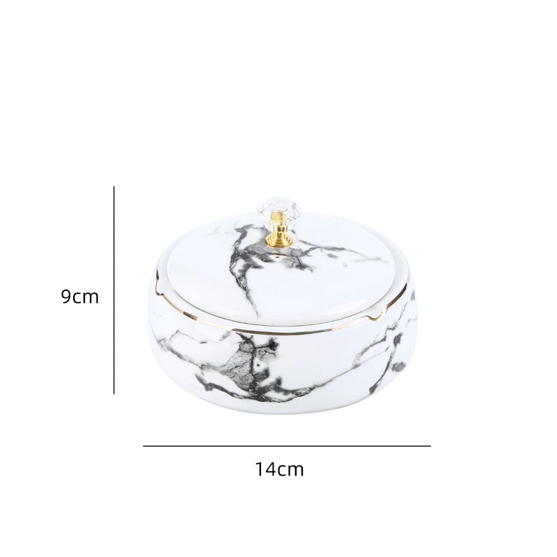 Title 5, Anti-Fly Ash Ashtray for Home Living Room & Off...