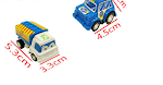 Mini Carro Infantil Desenho Animado Brinquedos de Bolso Pequenos Pacote com 6 Ideal para Crianças Diversão Garantida em Qualquer Lugar — foto 7