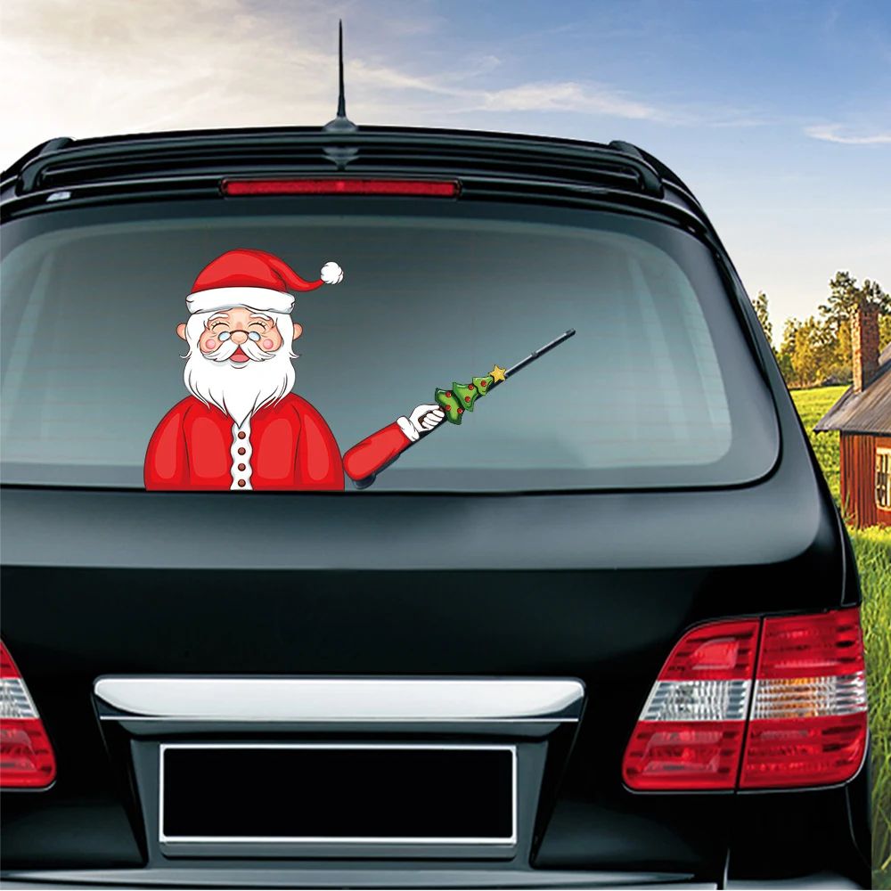 Title 11, Populaire Santa Claus ruitenwisser sticker verw...