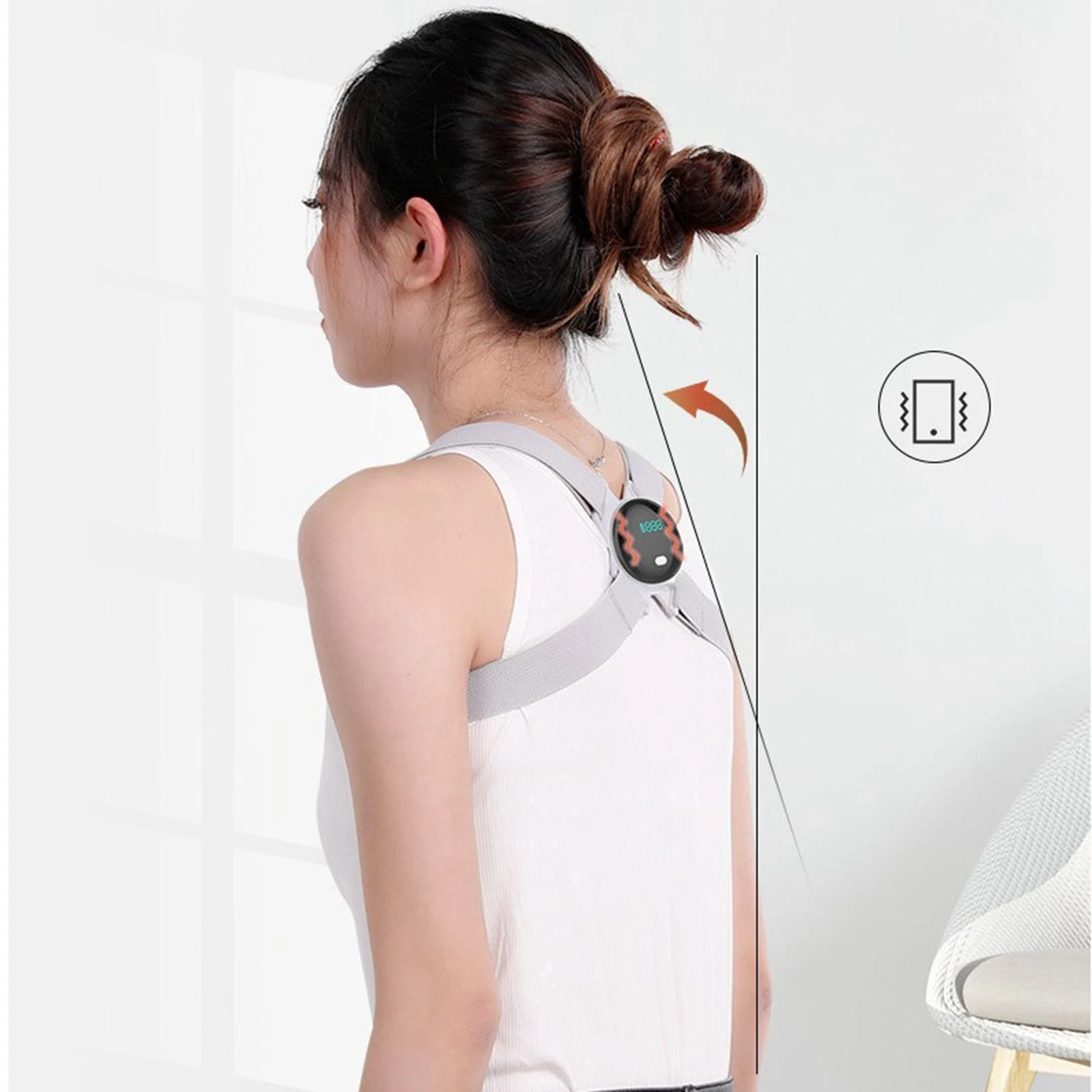 Hunchback Corrector for Adults, male and female, improves posture and relieves back pain, providing comfortable and disc — photo 1