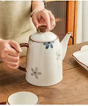 Underglaze Cup Set for Home, Living Room. Includes a water cup and teapot, perfect for enjoying water, tea, and daily us — photo 12