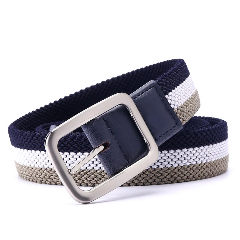 Title 2, Cinto masculino com fivela japonesa tecida elás...
