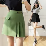 Anti-glare A-line Short Fashion Skirt. Stay stylish and protected with this comfortable and fashionable skirt, perfect f — photo 4