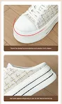 Women's Thick Bottom Height Increasing Canvas Shoes, offering comfort, style, and an elevated look for any outfit, perfe — photo 9