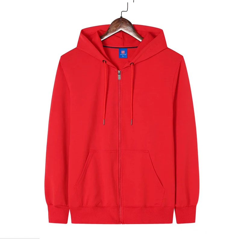 Casaco de moletom com capuz e zíper, gola redonda, perfeito para aquecer com estilo e conforto. Ideal para uso diário. — foto 13