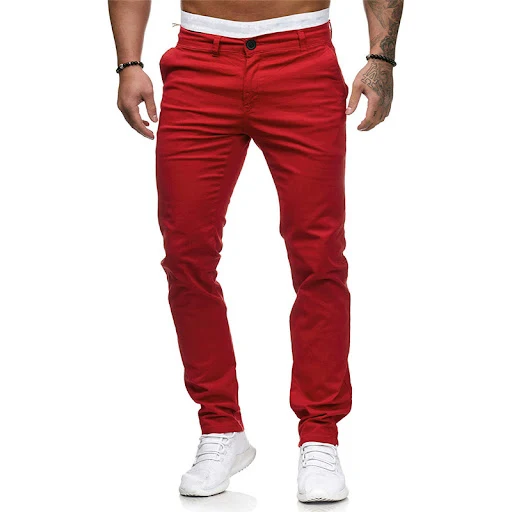 Title 8, Pantaloni slim fashion tinta unita