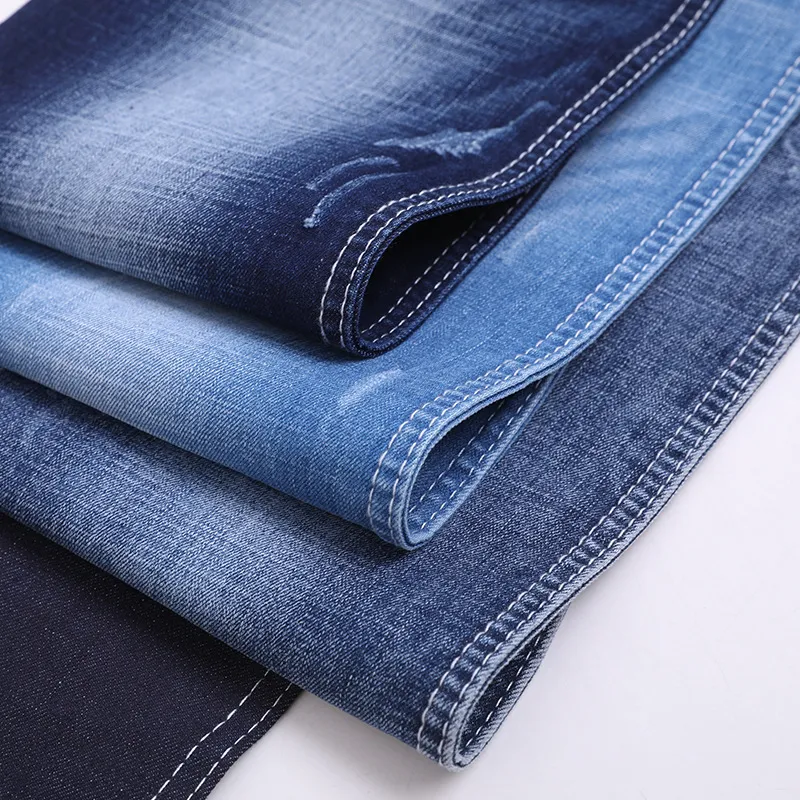 Title 6, Washed Twill Stretch Casual Denim Fabric for co...