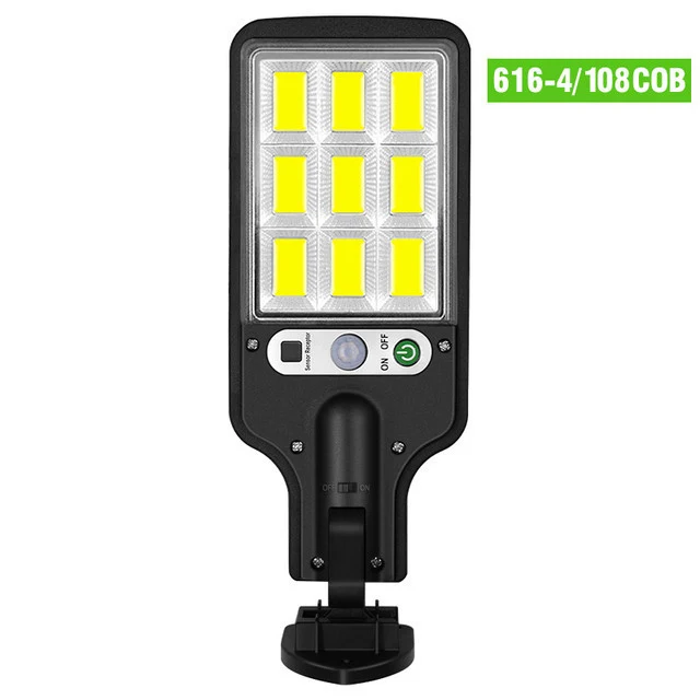 Outdoor Human Body Induction Courtyard Solar Street Lamp. Enjoy automatic and energy-efficient lighting for your yard. E — photo 1
