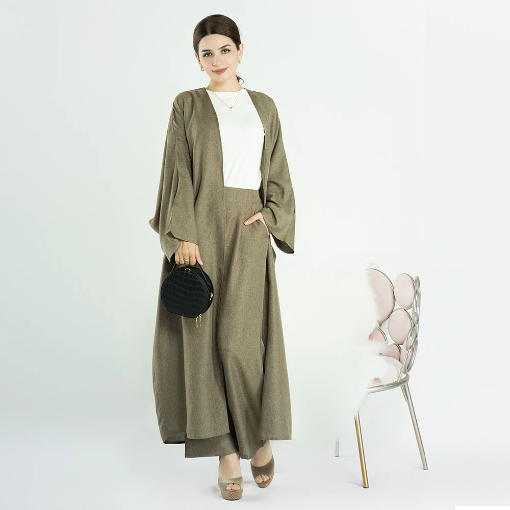 Calças Casuais Lisas para Senhoras Conforto e Estilo para o Dia a Dia Perfeitas para um Look Descontraído Versáteis e Confortáveis Ideais para Todas as Ocasiões — foto 7