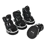 Winter Pet Dog Shoes For Small Dogs Warm Fleece Puppy Pet Shoes Waterproof Dog Snow Boots Chihuahua Yorkie Shoes Pet Pro — photo 2