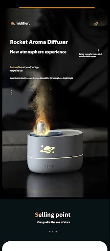 Title 5, New Flame Aromatherapy Humidifier Super Large S...