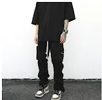 Men's Drawstring Side Pocket Cargo Pants – Comfortable and versatile pants for work or casual wear. Functional design wi — photo 5