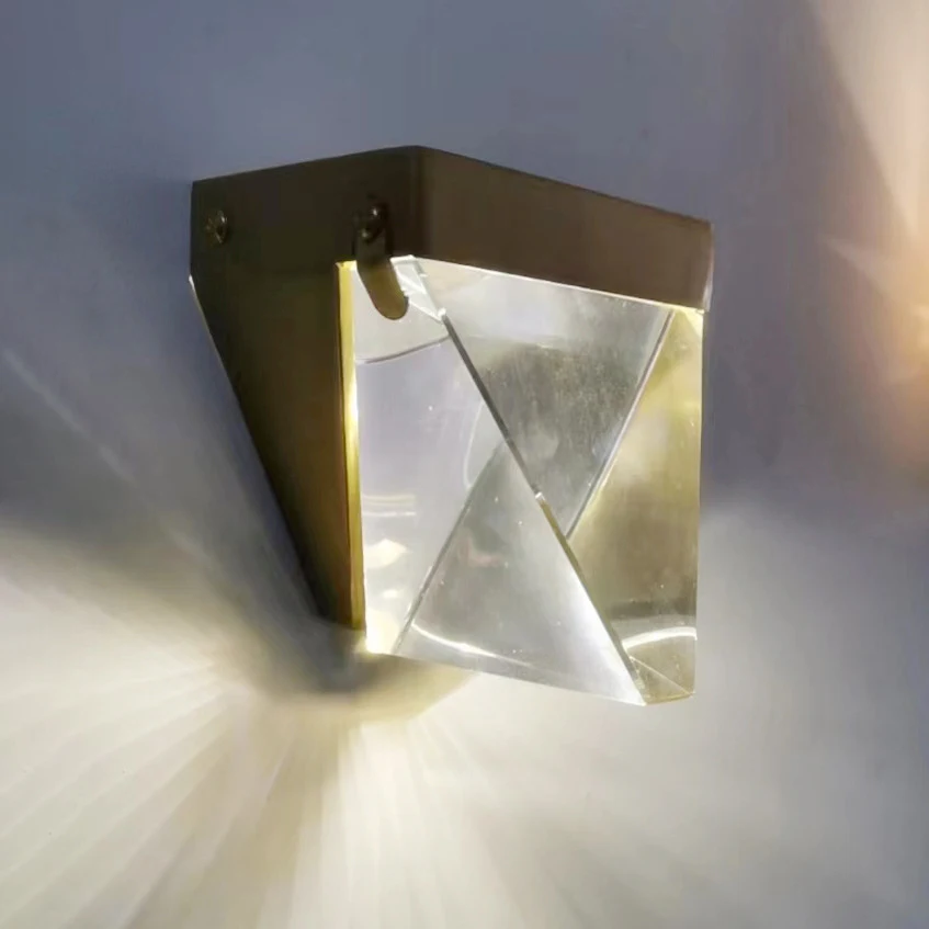 Title 7, Luxury Crystal Wall Lamp for Corridor and Aisle...