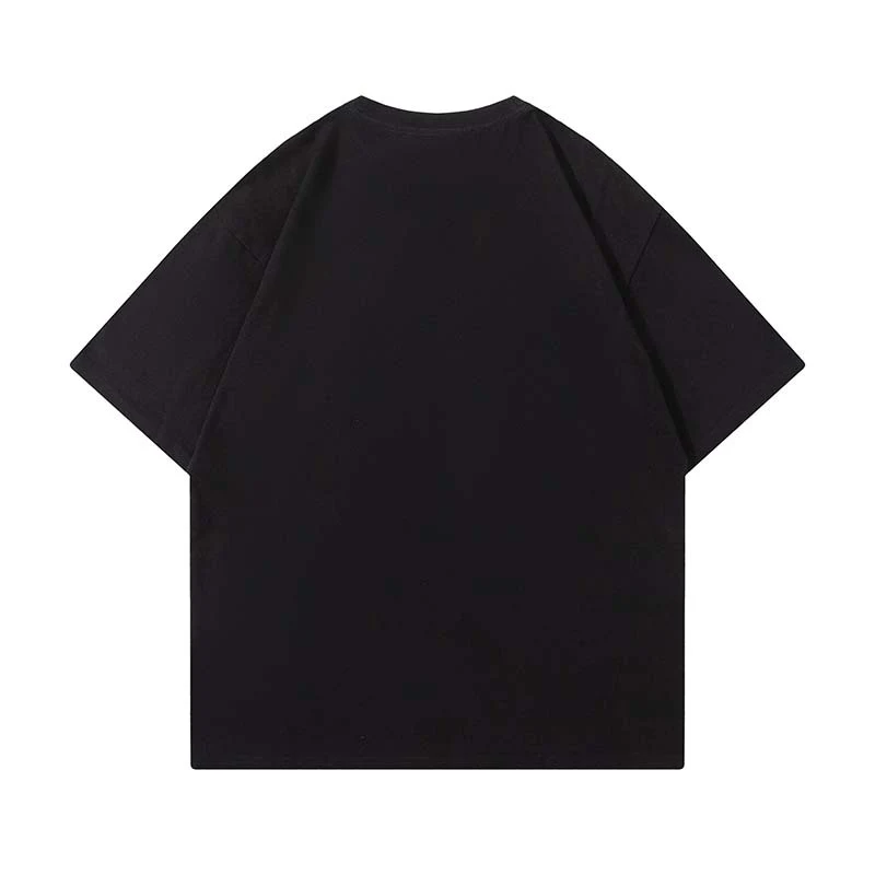 Title 5, Fashionable loose printed short sleeve t-shirt,...