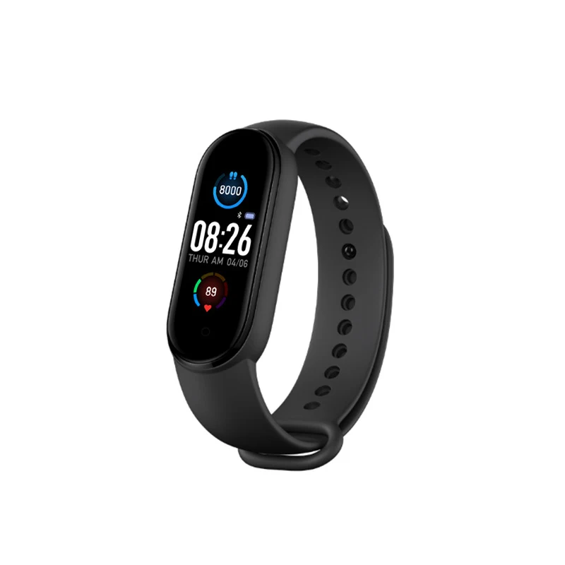 Apple Compatible Sports Bracelet with Heart Rate and Blood Pressure Monitoring, Smart Reminders, Step Count and Photo Fu — photo 6