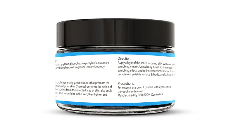 Title 2, Esfoliante Facial e Corporal 150g Carvão de Bam...