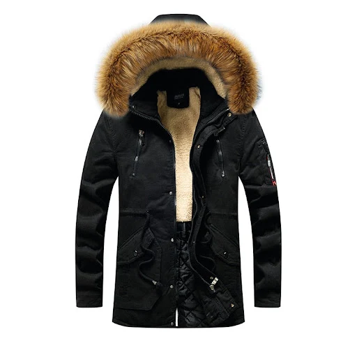 Title 6, Giacca Invernale Uomo Trend Big Cotton Calda gi...