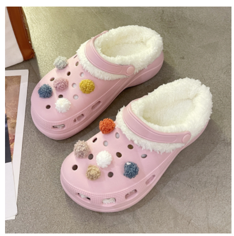 Plush Thick Soled Baotou Sponge Cake Two Wear Cotton Slippers for ultimate comfort and warmth, a cozy treat for your fee — photo 6