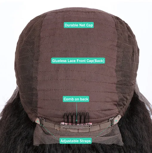 Title 4, Peruca Full Lace Bob para Senhoras com Suporte ...