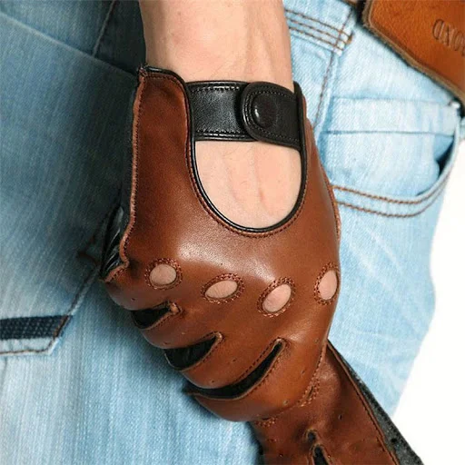 Title 4, Mens Leather Driving Gloves with Touch Screen ...