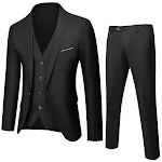 Completo da uomo coreano due pezzi. Eleganza moderna per l'uomo contemporaneo. Perfetto per eventi formali e professionali. Un look impeccabile. — foto 12
