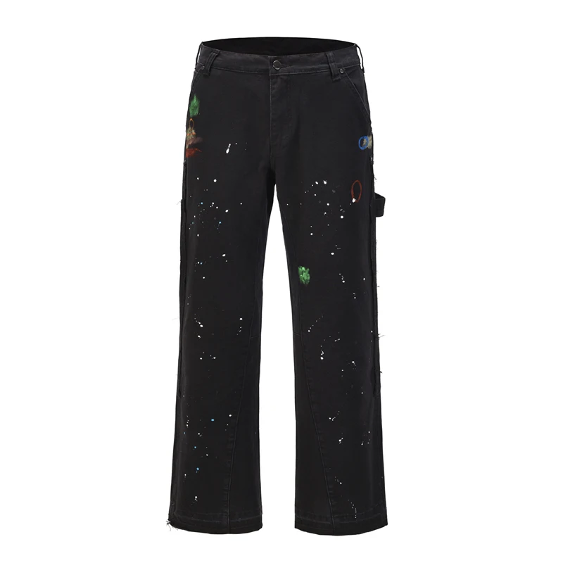 European and American loose all-match tooling jeans for men. Versatile, comfortable, and stylish utility jeans perfect f — photo 2