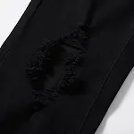 Men's Fashion Knee Hole Denim Trousers Stylish and Comfortable Jeans Perfect for Casual Wear Modern Design for Everyday — photo 16