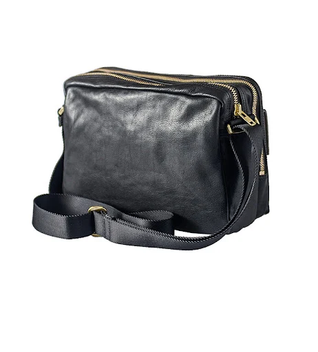 Title 3, Bolsa de ombro casual japonesa artesanal em cou...