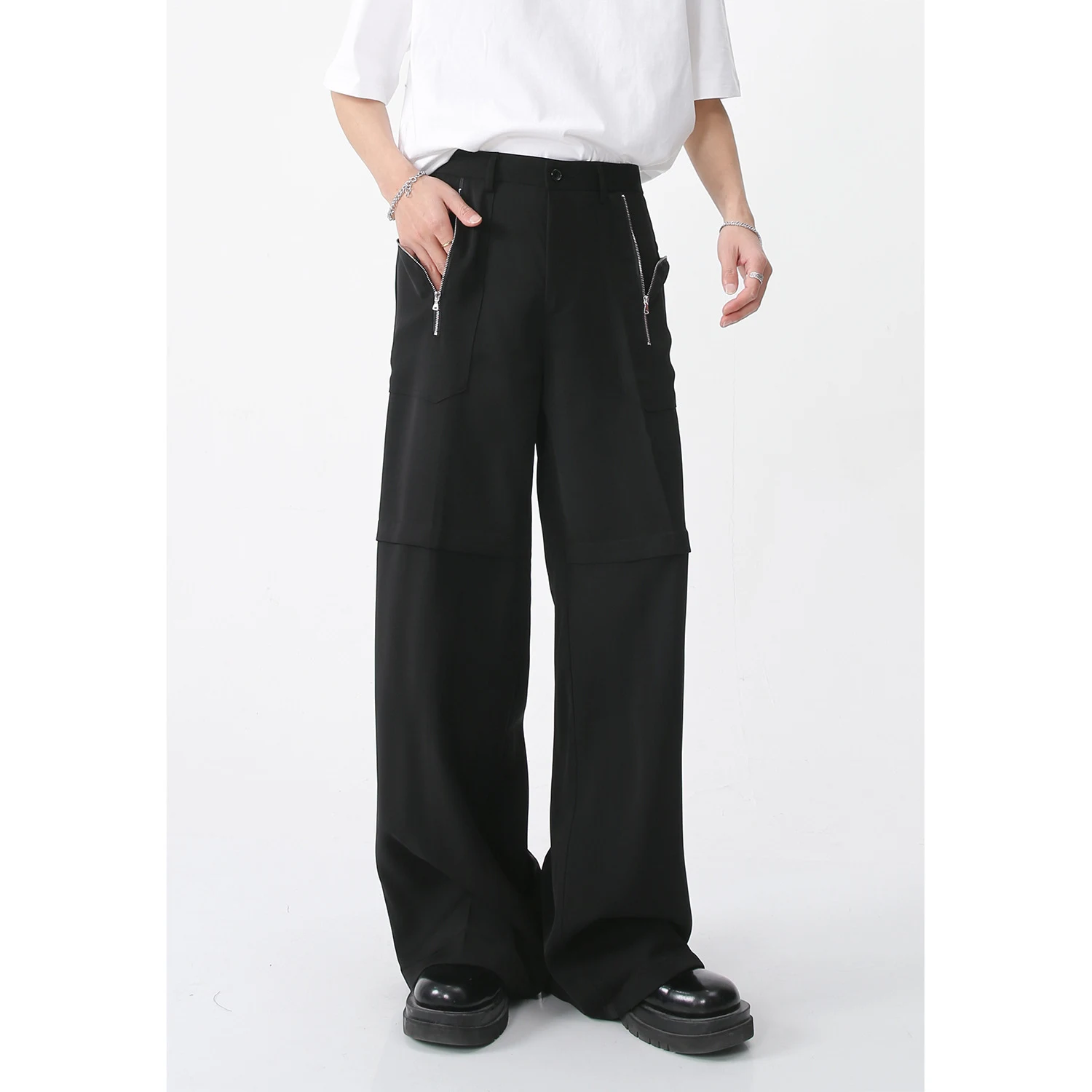 Title 2, Spring Loose Casual Hip Hop Workwear Trousers w...