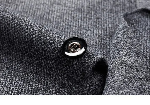 Title 8, Loose Knit Sweater Jacket With Suit Lapel. Expe...