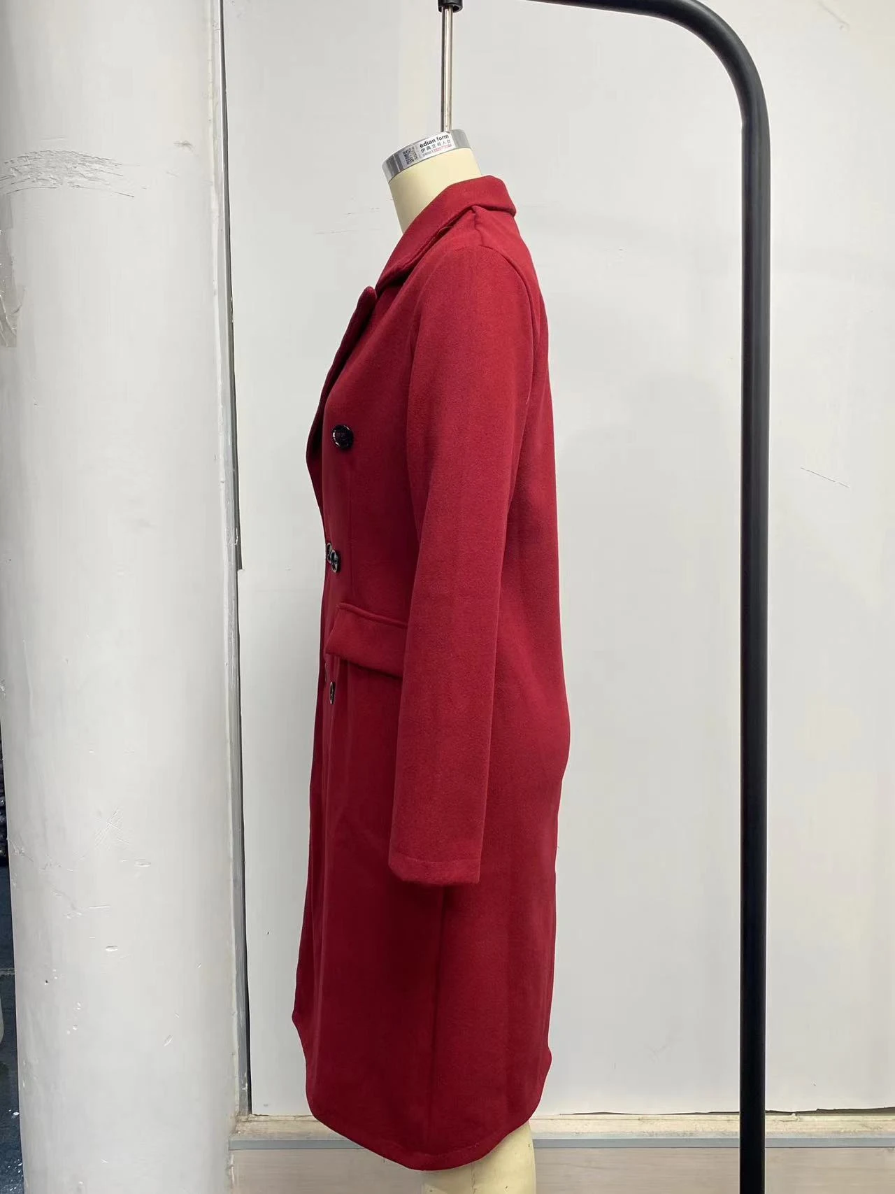 Title 26, Lange mouwen reversjas voor dames, wintermode, ...