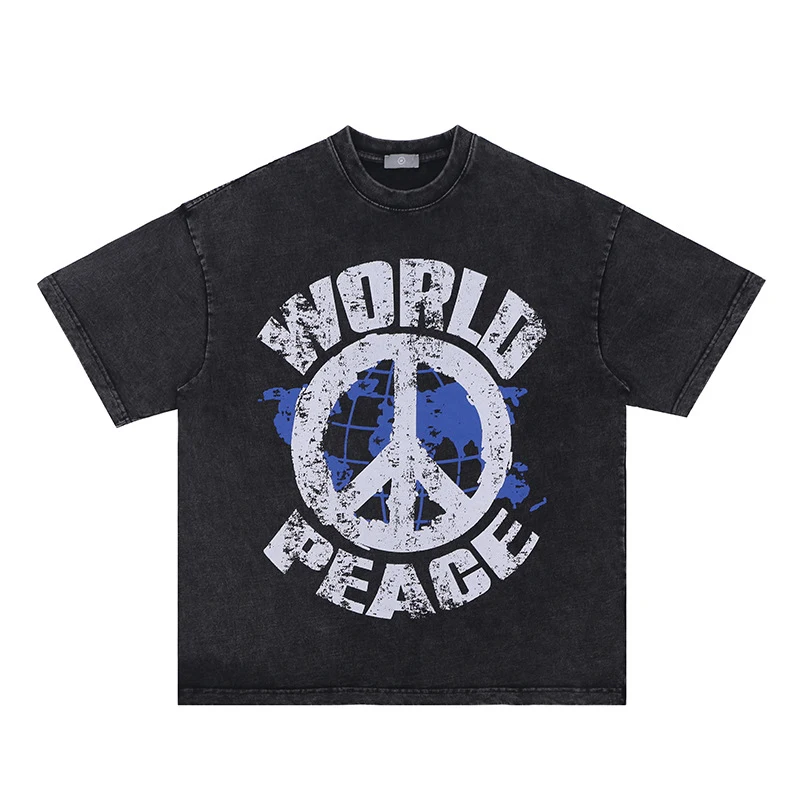Men's Fashion Printed Short-sleeved T-shirt. Stay stylish and comfortable in this versatile tee. Perfect for casual wear — photo 2