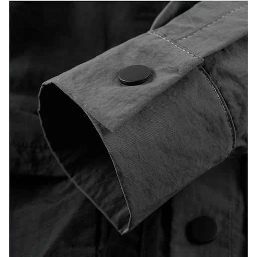 Title 3, Long Sleeve Shirt Multi-pocket Vest Cargo Jacke...