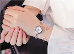 Silver with white plate