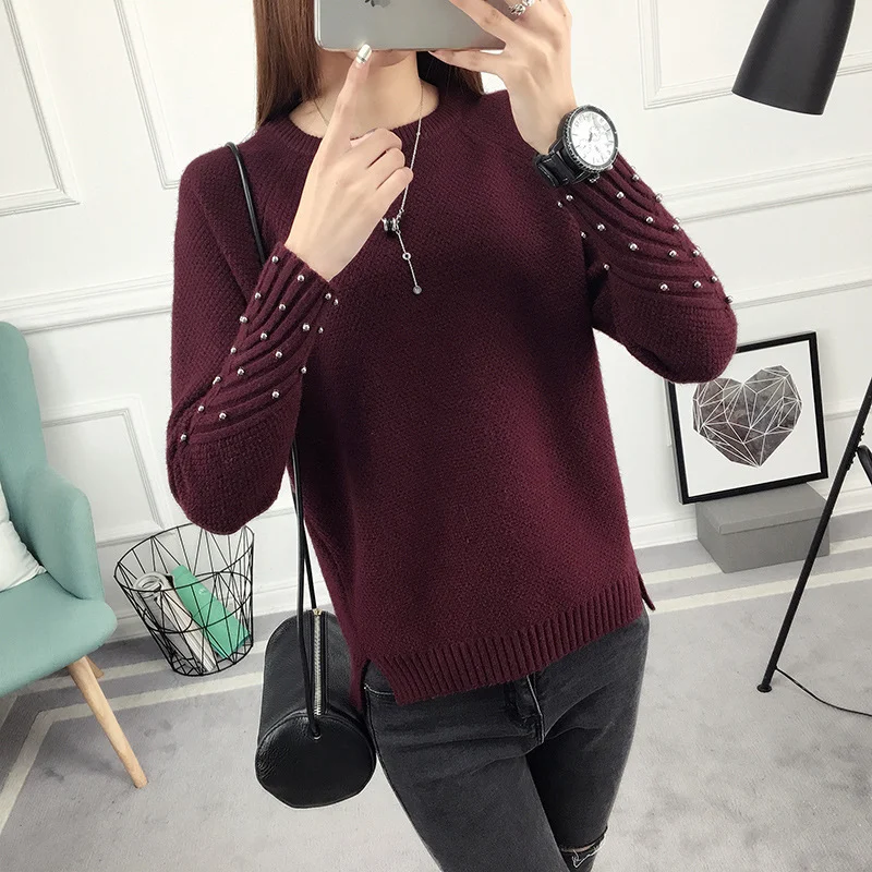 Title 2, Koreanischer Pullover-Sweater für Herbst/Winter...