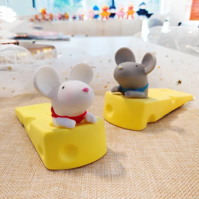 Title 3, Cute Pet Door Stopper Cartoon Doorstop Wedge No...