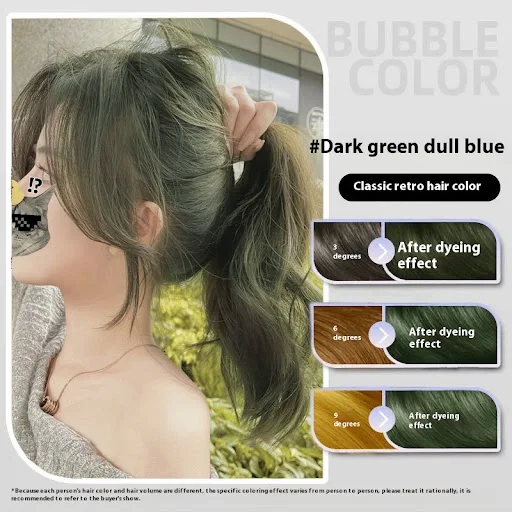 Title 7, Bubble Dyed Internet Celebrity Creme Cassis G B...
