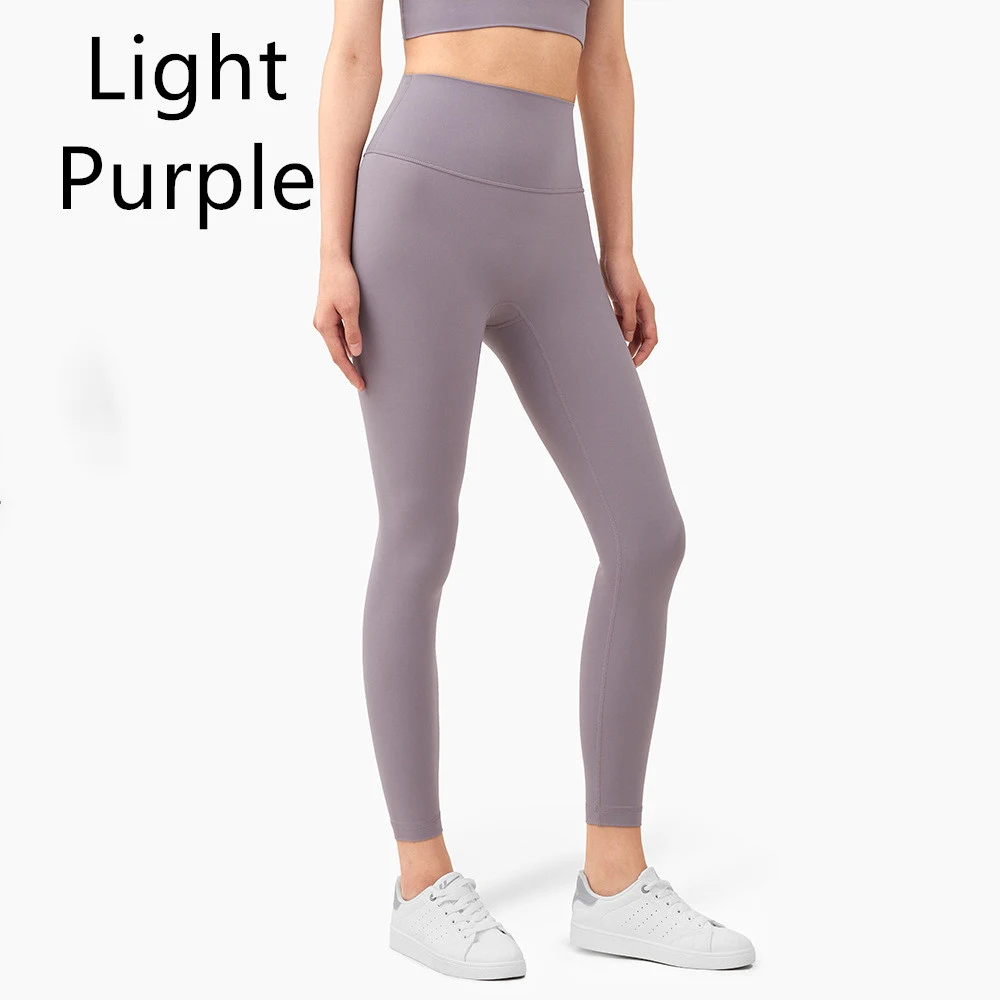 Nude High Waist Yoga Pants for ultimate comfort and freedom of movement. Perfect for workouts, yoga and everyday wear. — photo 19