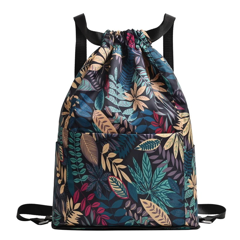 Bolsa de basquete feminina dobrável e portátil Estilosa e com cordão Transporte fácil e armazenamento compacto Perfeita para treinos e jogos — foto 4