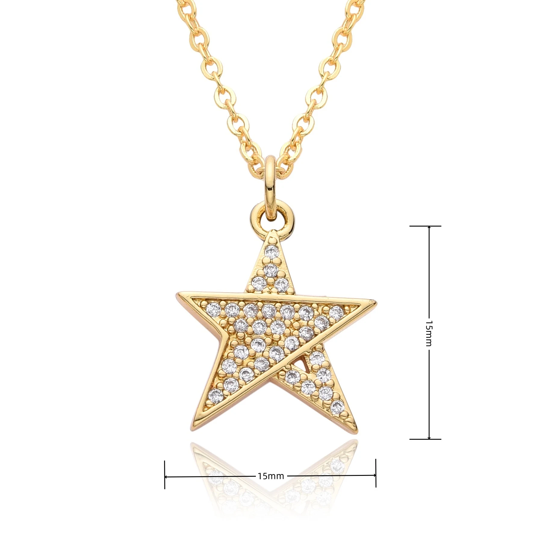 Title 5, Colar de Estrela Brilhante com Design Especial ...