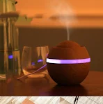 Magic Card USB Wood Grain Aroma MINI Humidifier Enjoy fresh, fragrant air in your home or office. Stylish, compact, and — photo 7