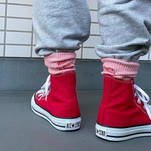 Title 6, JK Windnet Red Small Red Book Tube Socks – Klei...