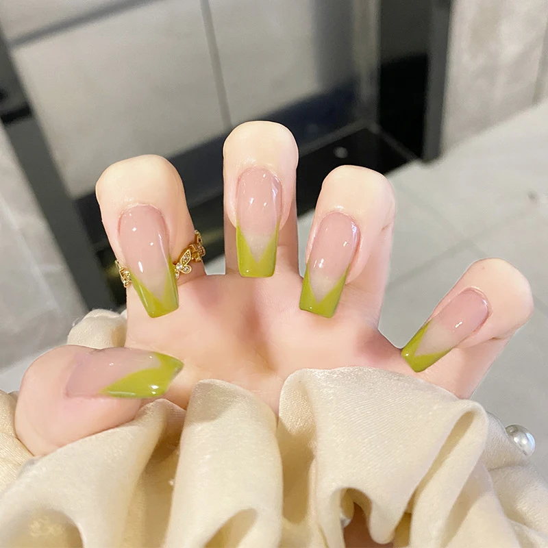 Matte Frosted Almond Shape Wear Nail Finished Nail Pieces, Ready to Use, Easy Application, Stylish Design, and a Flawles — photo 10