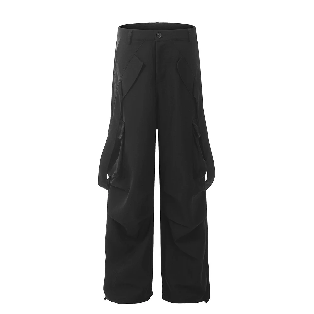 Title 14, Heren overalls met lintzakken en plooien. Comfo...