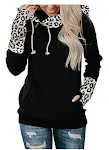 Black leopard print