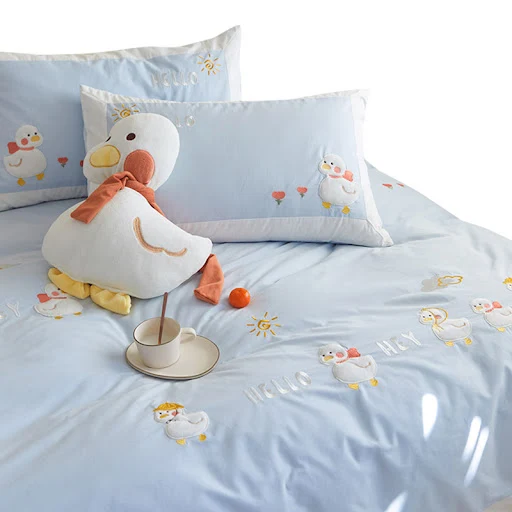 Title 5, Pure Cotton Duvet Cover for Girls Heart Bedding...